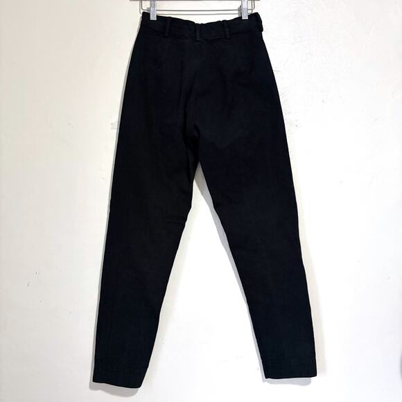 JESSE KAMM Ranger 100% Cotton Canvas Pants in Black Size 2 - Picture 7 of 15